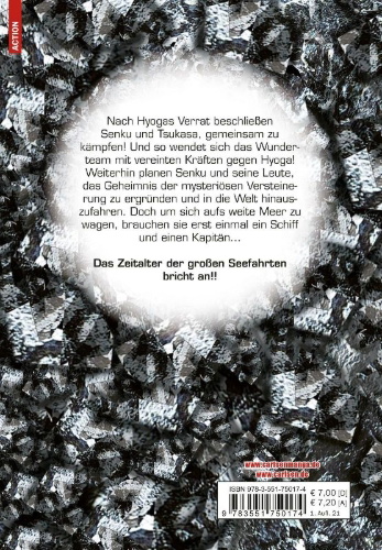Buchcover und Innenansicht für das Buch: Dr. Stone