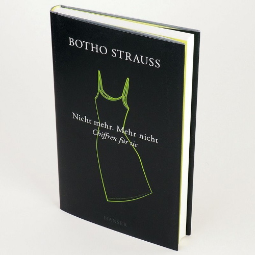 Buchcover und Innenansicht für das Buch: Nicht mehr. Mehr nicht