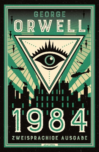 Buchcover und Innenansicht für das Buch: 1984