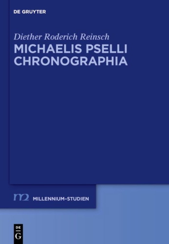 Buchcover und Innenansicht für das Buch: Michaelis Pselli Chronographia