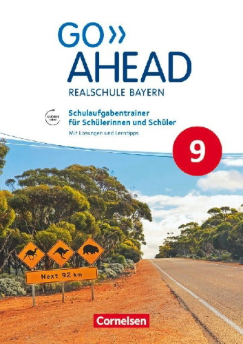 Buchcover und Innenansicht für das Buch: Go Ahead 9. Jahrgangsstufe - Ausgabe für Realschulen in Bayern - Schulaufgabentrainer