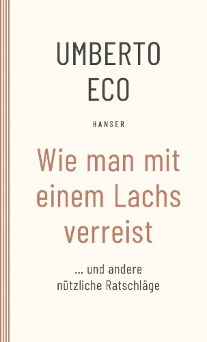 Buchcover und Innenansicht für das Buch: Wie man mit einem Lachs verreist und andere nützliche Ratschläge