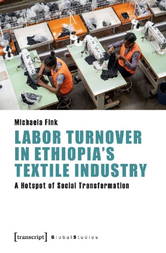 Buchcover und Innenansicht für das Buch: Labor Turnover in Ethiopia's Textile Industry