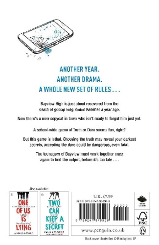 Buchcover und Innenansicht für das Buch: One Of Us Is Next