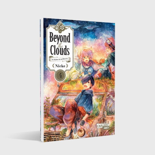 Buchcover und Innenansicht für das Buch: Beyond the Clouds