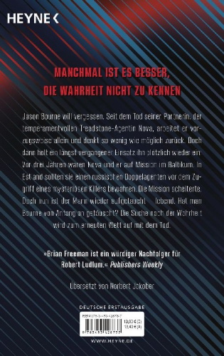 Buchcover und Innenansicht für das Buch: The Bourne Treachery