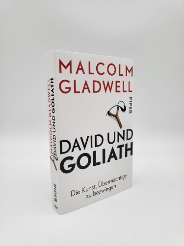 Buchcover und Innenansicht für das Buch: David and Goliath: Underdogs, Misfits and the Art of Battling Giants