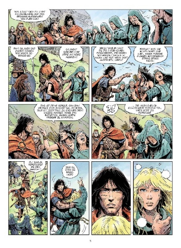 Buchcover und Innenansicht für das Buch: Thorgal Saga: Shaïgan