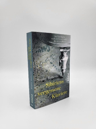 Buchcover und Innenansicht für das Buch: Sibiriens vergessene Klaviere