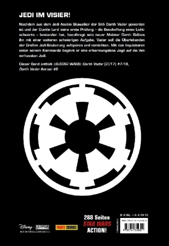 Buchcover und Innenansicht für das Buch: US-Star Wars: Darth Vader (2017) #7-#18; Darth Vader Annual #2