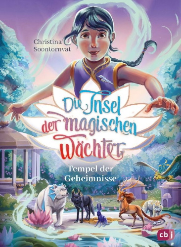 Buchcover und Innenansicht für das Buch: Legends of Lotus Island 04, Temple of Secrets - Band 04 von 04