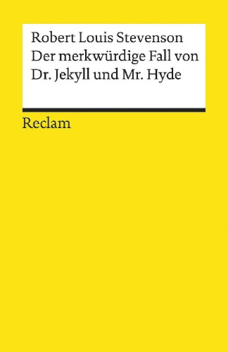 Buchcover und Innenansicht für das Buch: Der merkwürdige Fall von Dr. Jekyll und Mr. Hyde