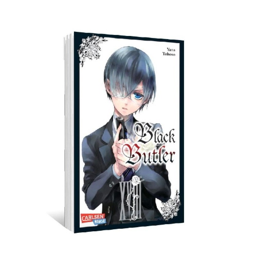 Buchcover und Innenansicht für das Buch: Kuroshitsuji