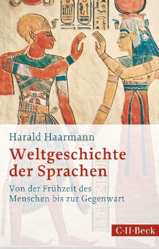 Buchcover und Innenansicht für das Buch: Weltgeschichte der Sprachen