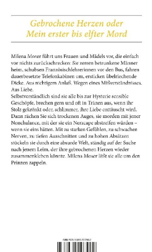 Buchcover und Innenansicht für das Buch: Gebrochene Herzen