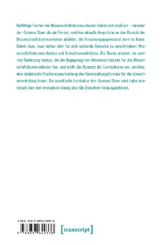 Buchcover und Innenansicht für das Buch: Science Slam