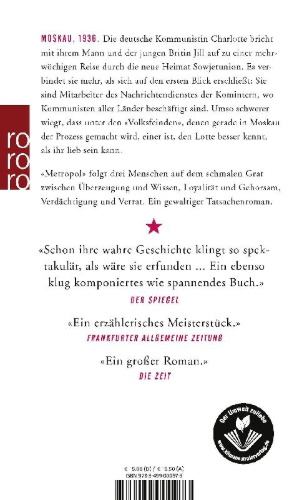 Buchcover und Innenansicht für das Buch: Metropol