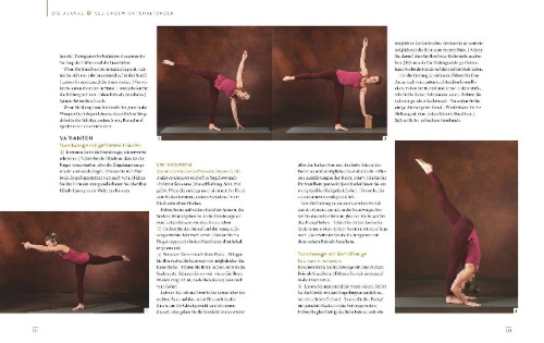 Buchcover und Innenansicht für das Buch: Das große Buch vom Yoga
