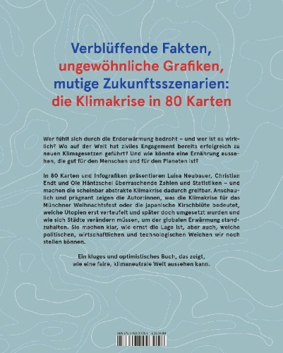 Buchcover und Innenansicht für das Buch: Der Klima-Atlas