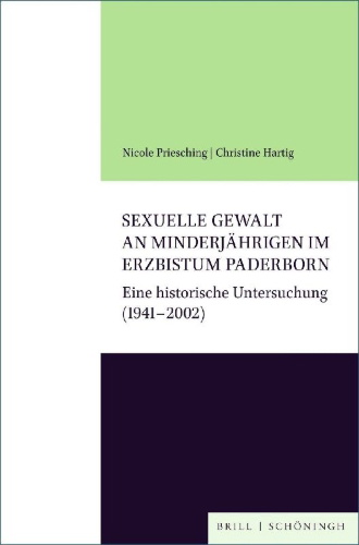 Buchcover und Innenansicht für das Buch: Sexuelle Gewalt an Minderjährigen im Erzbistum Paderborn