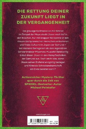 Buchcover und Innenansicht für das Buch: Timelock, Band 3 - Zeitmeister