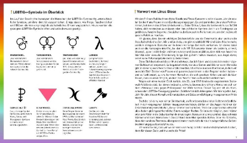 Buchcover und Innenansicht für das Buch: Queer Story