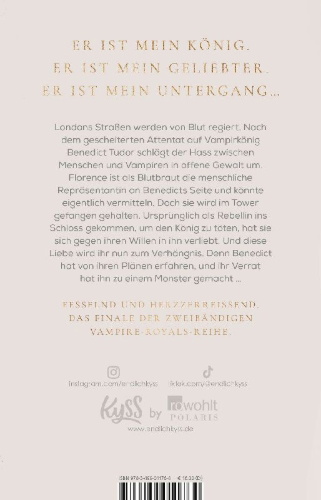 Buchcover und Innenansicht für das Buch: The Queen Will Rise