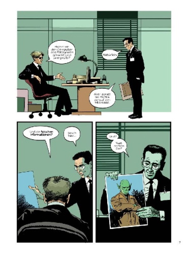 Buchcover und Innenansicht für das Buch: Resident Alien. Band 4