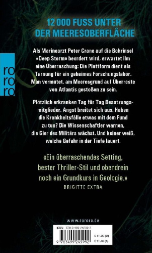 Buchcover und Innenansicht für das Buch: Wächter der Tiefe