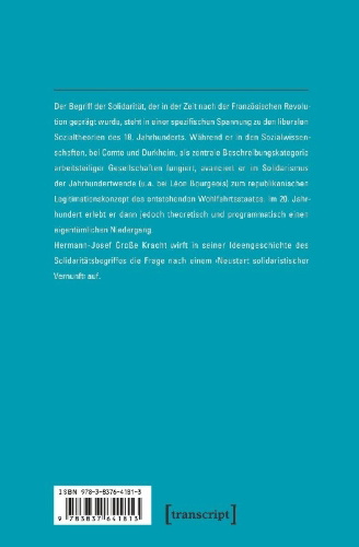 Buchcover und Innenansicht für das Buch: Solidarität und Solidarismus