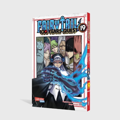 Buchcover und Innenansicht für das Buch: Fairy Tail: 100 Years Quest