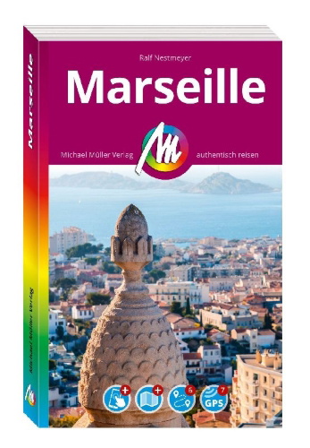 Buchcover und Innenansicht für das Buch: MICHAEL MÜLLER Reiseführer Marseille MM-City