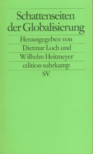 Buchcover und Innenansicht für das Buch: Schattenseiten der Globalisierung
