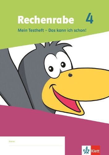 Buchcover und Innenansicht für das Buch: Rechenrabe 4. Ausgabe Nordrhein-Westfalen
