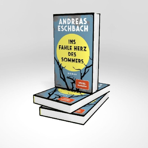 Buchcover und Innenansicht für das Buch: Ins fahle Herz des Sommers