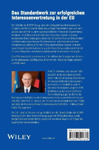 Buchcover und Innenansicht für das Buch: Politische Stakeholder überzeugen