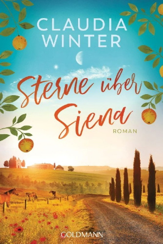 Buchcover und Innenansicht für das Buch: Sterne über Siena