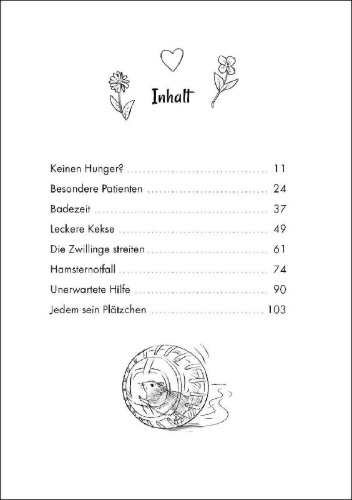 Buchcover und Innenansicht für das Buch: Animal Ark: Runaway Hamster (NEUER TITEL) // Hamster on the Loose (ALTER TITEL)