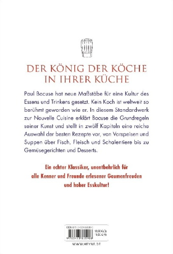 Buchcover und Innenansicht für das Buch: Das Paul-Bocuse-Standardkochbuch
