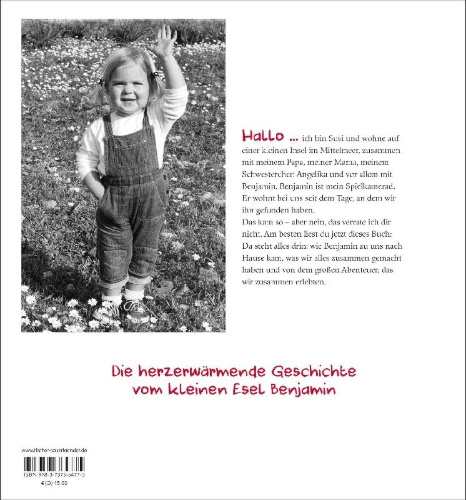 Buchcover und Innenansicht für das Buch: Mein Esel Benjamin
