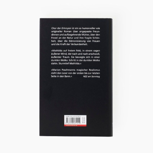 Buchcover und Innenansicht für das Buch: Chor der Erinnyen