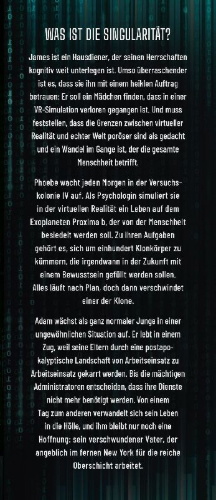 Buchcover und Innenansicht für das Buch: Singularity