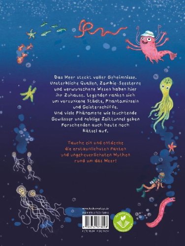 Buchcover und Innenansicht für das Buch: Weird Sea