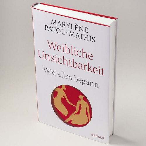 Buchcover und Innenansicht für das Buch: L'homme préhistorique est aussi une femme. Une histoire de l'invisibilité des femmes