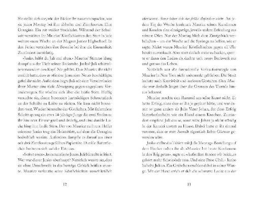 Buchcover und Innenansicht für das Buch: Juli Gold - Wächterin der Zeit