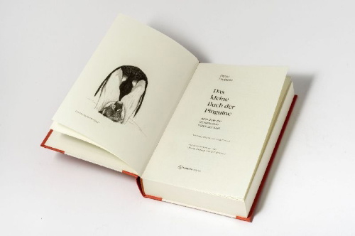 Buchcover und Innenansicht für das Buch: The Penguin Book of Penguins: An Expert's Guide to the World's Most Beloved Bird