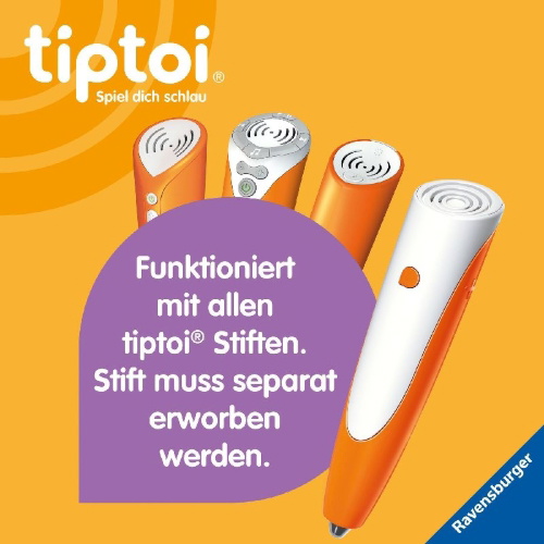 Buchcover und Innenansicht für das Buch: tiptoi® Wieso? Weshalb? Warum? Alles über den Körper