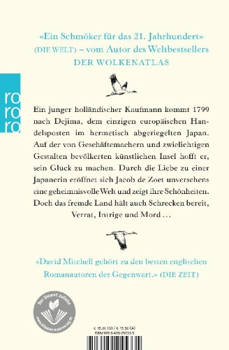 Buchcover und Innenansicht für das Buch: Die tausend Herbste des Jacob de Zoet