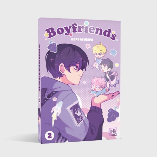 Buchcover und Innenansicht für das Buch: BOYFRIENDS