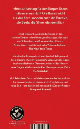 Buchcover und Innenansicht für das Buch: Orwell`s Roses